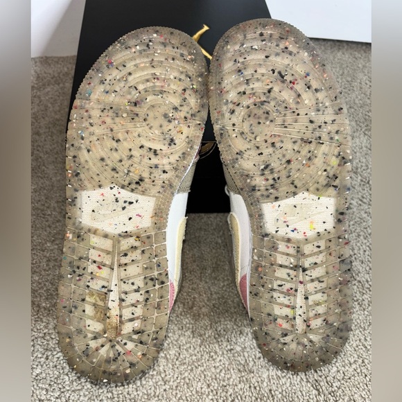 Jordan 1 Mid SE Flowerchid Pastel /Vivid Green/Blanc 6.5 Youth - Picture 8 of 9